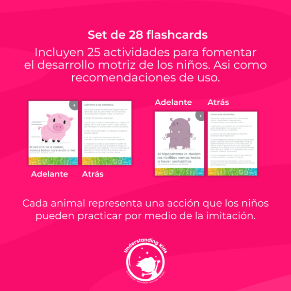 Set de flashcards destinadas a estimular el desarrollo motriz - Image 2