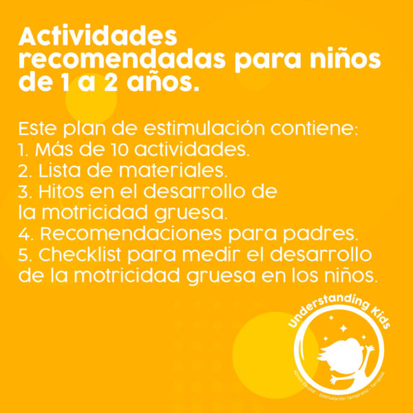 Motricidad gruesa: actividades enfocadas en estimular el desarrollo de la motricidad gruesa de niños de 1 a 2 años. - Image 3